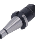 Heavy Duty Milling Chuck Collet Shank Holder For CNC Lathe Operations With Vacuum Quenched Steel Build For Extreme Hardness And Toughness Plus Integrated Structure To Disperse Pressure Like A Boss - Close-up view of the steel holder.