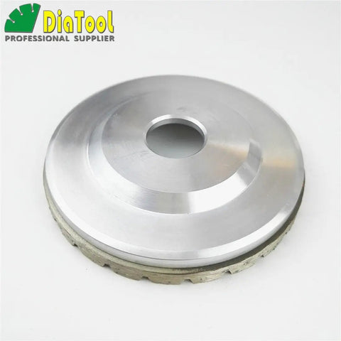 4 Inch Diamond Grinding Cup Wheel For Granite Marble Concrete Brick Low Noise Aluminum Based Turbo Cup Disc 7/8 Inch Grit 30