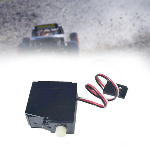 Smooth As Butter Slick Steering Servo Motor Replacement For RC Cars Plug And Play Quick Upgrade Tough Plastic Housing Beastly Torque Ready To Roll hobby part