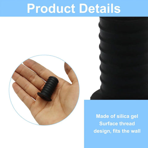 Get Your Cables Protected With These Super Durable 3/4 Inch Black Cable Grommets Made From Silica Gel For Outdoor Use And Extreme Pressure. Black 3/4 inch silica gel cable grommet in hand with threaded wall fit design