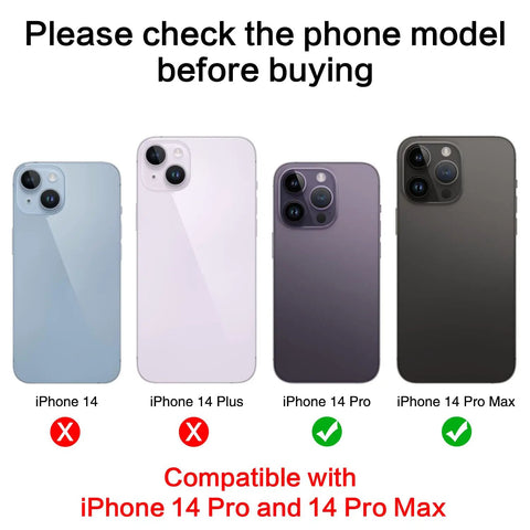 Back Camera Lens Glass Replacement Kit For iPhone 14 Pro Max 6.7 Inch With Preinstalled Adhesive Easy DIY Fix Includes Installation Manual And Repair Tool Set For A Pro Grade Camera Restore compatibility guide image showing supported iPhone models.