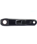 Precision 3 Plus Powermeter for Cycling Ride Ready Left Side ANT Plus Meter Measures Watts Cadence Calories Apple Find My Compatible ULTEGRA 8100 172.5mm, black left crank arm view.