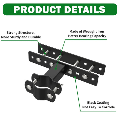 Heavy Duty Patio Umbrella Holder For Deck Rail And Balcony Attachments Easy Clip On Clamp Stand That Attaches Securely To Railings