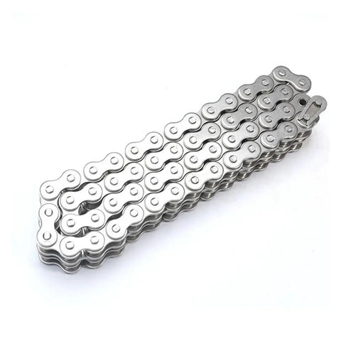 Durable 304 Stainless Steel Short Pitch Roller Chain, One Piece Industrial Drive Equipment Transmission Component, Reliable 1.5 Meter Power Link For Tough Machinery Jobs