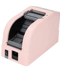 Electric Automatic Tape Dispenser And Ribbon Cutter Machine Featuring Smart Auto Sensor For 6 To 60 Mm Tape, side view showing roller feed system.