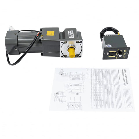 110V high torque gear motor with controller and manual