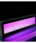 Sick Power 8000W Led Uv Curing Lamp For Resin 3D Printing Craft Exposure System Cool Beam illuminated by purple light.