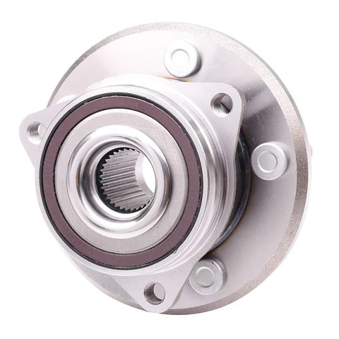 Front view of Front Wheel Hub Bearing Assembly 513324 for Dodge Durango 2011-2018 and Jeep Grand Cherokee 2011-2018 5 Lug With ABS