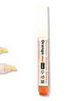 Midsole Marker For Custom Shoes Acrylic Based Permanent Paint For Leather Suede Fabric And Soft Foam Orange pen