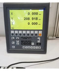Built Tough 3 Axis Digital Readout Kit For Mill And Lathe Machines with precision display showing measurements.