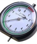 Slick Stainless Steel Tire Tread Depth Gauge Delivering Dead On Accuracy For Quick Rubber Wear Checks Pro Level Measurement Tool, showing 0-11mm scale.
