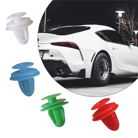 Get Fresh With This Epic 200Pc Auto Door Panel Fastener Clips Kit For Car Interior Trim Rivets And Plastic Retainers That Hold Strong Without Cracking Or Breaking During Any Wild DIY Ride Fix Project! assorted plastic trim clips for car body panel use