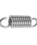 Slick Two Inch Hook To Hook Recliner Chair Tension Springs Replacement Kit For Furniture And Bed Frame Repair Zero Hassle Fix Heavy Duty Pack Of Eight showing a single galvanized steel spring