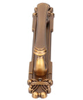 Antique Zinc Alloy Door Pull Handle For Cabinets And Drawers, surface mounted, European design, front view