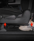Seat Spacer Kit For Toyota FJ Cruiser 2007 To 2022 Front Seat Riser Lift Upgrade 2 Pack Aluminum Durable Fitment installation view