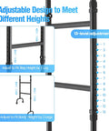Premium Stair Assist Cane With 13 Adjustable Height Settings And Secure Non Slip Grip showing 13-level height adjustment features.