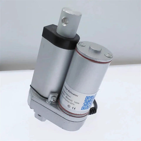 Top Notch Dc Linear Actuator Motor Delivering 20Mm Stroke Dual 12V Or 24V Power for robotic applications, showing compact design.