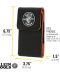 Phone Holder With Magnetic Closure And Belt Clip For iPhone Google LG And Samsung Fits Phones In Or Out Of Protective Case