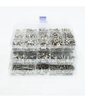 304 Stainless Hex Socket Countersunk Head Screw Kit For Hardware Projects M2 To M6 DIN7991 Flush Finish And Secure Fastening With Hex Socket Drive Kit in organizer box