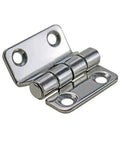 Heavy Duty 304 Stainless Steel Foldable Right Angle Hinge For Equipment Cabinets And Doors, Beefed Up Pro Grade Easy Install