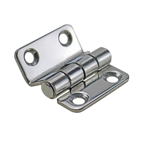 Heavy Duty 304 Stainless Steel Foldable Right Angle Hinge For Equipment Cabinets And Doors, Beefed Up Pro Grade Easy Install