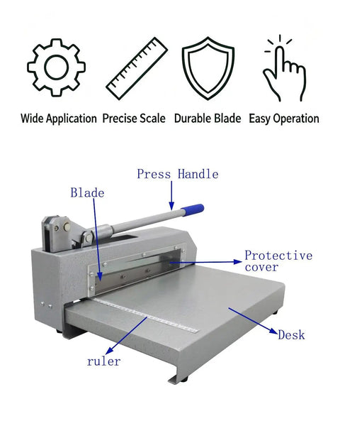 Badass Heavy Duty Manual Guillotine Metal Shear Engineered For Cutting Steel Aluminum Copper Boards Hand Plate Trimmer Featuring Grippy Rubber Handles And Impossibly Sharp Edges