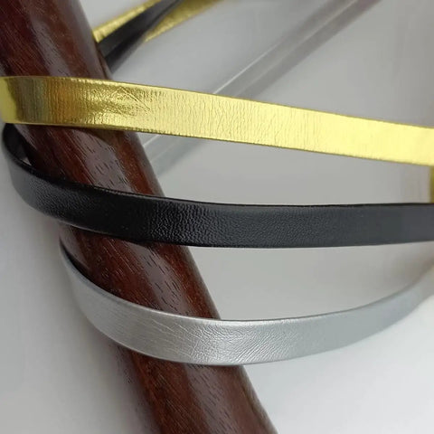 13Ft PU Leather Ito Sageo Rope For Katana Tsuka Wrap Dope Black Cord For Samurai Sword Handle DIY Scabbard Decor