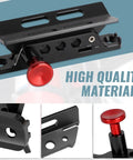 Aluminum Quick Release Roll Bar Fire Extinguisher Mount Holder For Ford Bronco Jeep Wrangler Gladiator UTV Polaris RZR Ranger Can Am ATV With Anti Slip Rubber Clamps And Durable 6061 T6 Billet Construction