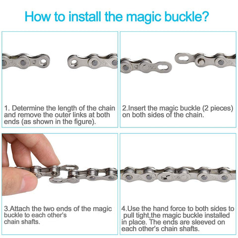 Bike Chain Repair Tool Kit With Link Pliers Chain Breaker Splitter 6 Pairs Missing Links Master Link Remover And Connector Kit For On The Go Maintenance