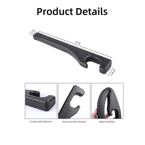 Universal Pu Leather Car Seat Gap Filler 2 Pack Console Crevice Blocker keeps phones keys wallets safe flexible 15 inch tool