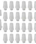 50 Pairs Plastic Pendant Lighting Strain Reliefs For Lamp Sockets M10 Cable Glands Cord Grips Wiring Replacement