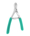 Compound Action Wire Cutter With Stainless Steel Carbide Inserts, 6 Inch Taper Head, Cushioned Anti Static Grip shown upright