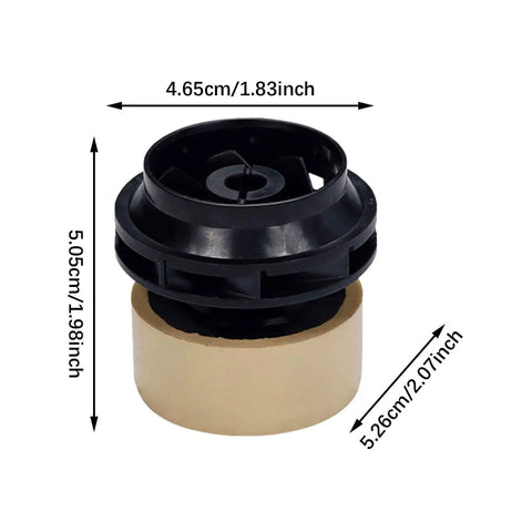 Upgrade Your Ride With This Top Tier AuspicoJoy Water Pump Inner Rotor Kit Made From Durable Silicon Steel To Keep Your Engine Cool And Running Smooth Like A New Car On The Highway. Water pump rotor, 4.65x5.05cm, silicon steel.