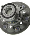 Front view of Front Wheel Bearing And Hub Assembly 1Pc For Chevrolet Colorado 2009 2012 And GMC Canyon 2009 2012 Durable Front Hub Bearing Kit
