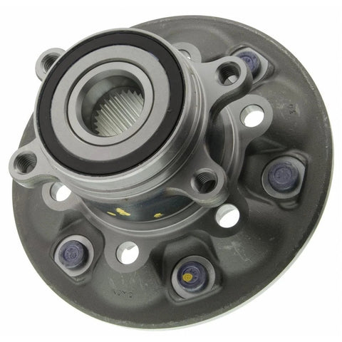 Front view of Front Wheel Bearing And Hub Assembly 1Pc For Chevrolet Colorado 2009 2012 And GMC Canyon 2009 2012 Durable Front Hub Bearing Kit