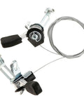 Aluminum Friction Thumb Shifter With Brake Cables For Bikes Smooth Gear Changing For Mountain And Road Cycling