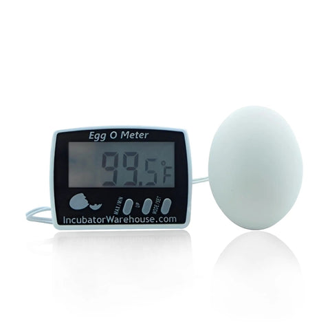 Egg Temperature Monitor With Large Digital Display For Inside Egg Readout Min Max Memory Celsius And Fahrenheit Precise Hatching Thermometer For Incubators Easy To Read Egg Gauge For DIY Hatchers showing 99.5F