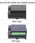 New and old models of Built Tough Industrial Programmable Logic Controller with strong anti interference MCU and HMI interface.