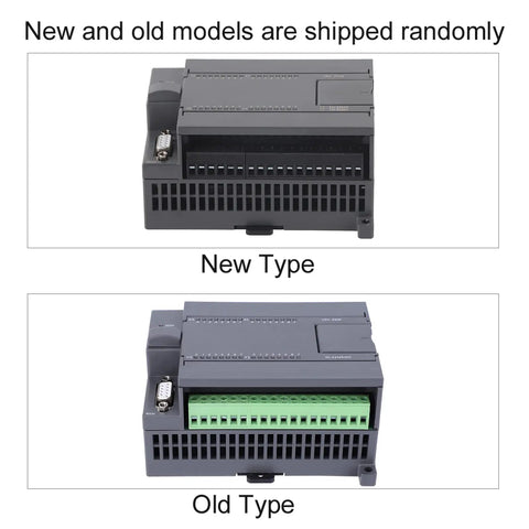 New and old models of Built Tough Industrial Programmable Logic Controller with strong anti interference MCU and HMI interface.