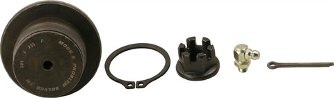 Front Lower Suspension Ball Joint For Ford F150 Expedition Navigator Fits 2007 Through 2017 Beefed Up Heavy Duty Replacement Part For Front End Suspension Durable Easy Install OEM Grade Quality. black steel ball joint kit with snap ring, grease fitting, and tool