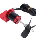 Underwater RC Boat Thruster With 3 Blade Propeller Brushless Motor Submarine Propulsion For Remote Control Boats 6 Kg Thrust