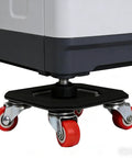 360 Degree Rotating Heavy Duty Furniture Mover Dolly With Auxiliary Lifter For Sofas Beds Washing Machines And More Easy Glide Wheel System Built To Move Big Stuff Through Narrow Hallways Stairs And Tight Spaces During Home Or Warehouse Moves, red casters