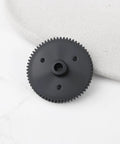 Two Pack Plastic 62T RC Main Spur Gear For 1/10 Scale Rigs, sand and gravel resistant, optimized for low speed torque, durable design