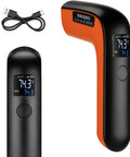 Rechargeable Infrared Thermometer Gun For Cooking With Backlit Display And Go-To Digital Temp Tool For -58F To 1022F Range Perfect For Pizza Oven Grill Kitchen And Home Repairs With Max Hold