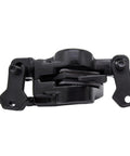 Close-up of Mountain Bike Hydraulic Brakes 2 Pistons Left Front 1000mm Right Rear 2000mm Cable Lengths PM Adapter Aluminum Alloy Pro Grade