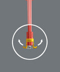 Screwgripper Attachment For 4.5 To 6.0 Millimeter Screws Holds All Screw Profiles Securely On Your Tool showing grip feature