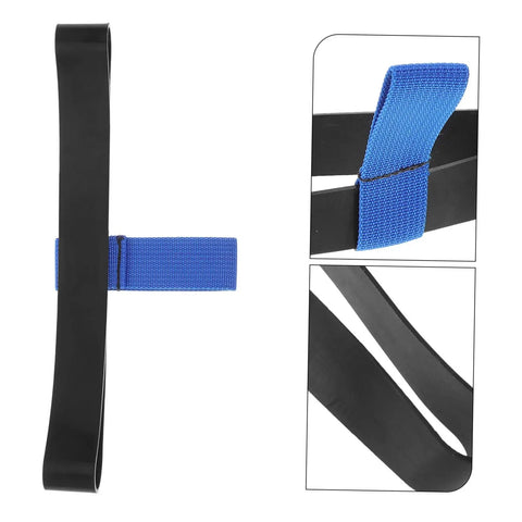 Neoprene Scuba Tank Belt With Secure Hold For Dive Gear Grab And Go Comfort Tank Holder Strap showcasing sleek design and blue grip.