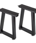 16 Inch Metal Table Legs Heavy Duty Trapezoid Style For Custom Benches Coffee Tables End Tables TV Stands And Nightstands Built Tough As Nails From Strong Steel Tubes For Modern Home Decor