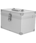 Portable Aluminum Tool Box With Double Layer Design And Ergonomic Handle A Workhorse Storage Case For Documents And Valuables In Outdoor Field Ops Lockable And Impact Resistant