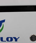 Close-up of 60W Dental Lab Dust Collector With Multi Stage Filtration displaying logo and power switch for easy access.